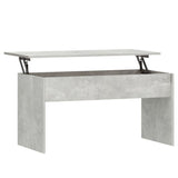 NNEVL Coffee Table Concrete Grey 102x50.5x52.5 cm Engineered Wood