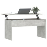NNEVL Coffee Table Concrete Grey 102x50.5x52.5 cm Engineered Wood