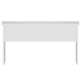 NNEVL Coffee Table White 80x50.5x41.5 cm Engineered Wood
