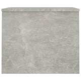 NNEVL Coffee Table Concrete Grey 80x50.5x41.5 cm Engineered Wood