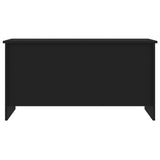 NNEVL Coffee Table Black 102x55.5x52.5 cm Engineered Wood