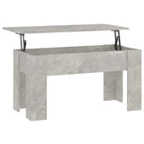 NNEVL Coffee Table Concrete Grey 101x49x52 cm Engineered Wood