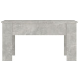 NNEVL Coffee Table Concrete Grey 101x49x52 cm Engineered Wood