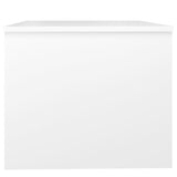 NNEVL Coffee Table White 80x50x42.5 cm Engineered Wood