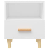 NNEVL Bedside Cabinets 2 pcs White 40x35x47 cm