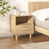 NNEVL Bedside Cabinet Sonoma Oak 40x35x47 cm