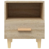 NNEVL Bedside Cabinets 2 pcs Sonoma Oak 40x35x47 cm