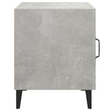 NNEVL Bedside Cabinet Concrete Grey Engineered Wood