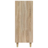 NNEVL Sideboard Sonoma Oak 69.5x34x90 cm Engineered Wood