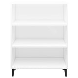 NNEVL Sideboard White 69.5x32.5x90 cm Engineered Wood