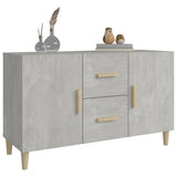 NNEVL Sideboard Concrete Grey 100x36x60 cm Engineered Wood