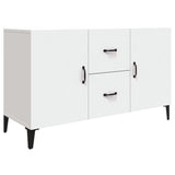 NNEVL Sideboard White 100x36x60 cm Engineered Wood