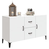 NNEVL Sideboard White 100x36x60 cm Engineered Wood