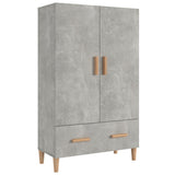 NNEVL Highboard Concrete Grey 70x31x115 cm Engineered Wood