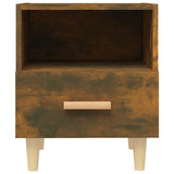 NNEVL Bedside Cabinet Smoked Oak 40x35x47 cm