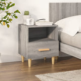 NNEVL Bedside Cabinet Grey Sonoma 40x35x47 cm