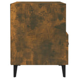 NNEVL Bedside Cabinets 2 pcs Smoked Oak Engineered Wood