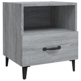NNEVL Bedside Cabinet Grey Sonoma Engineered Wood