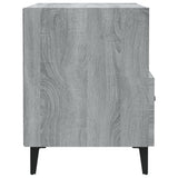 NNEVL Bedside Cabinet Grey Sonoma Engineered Wood