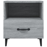 NNEVL Bedside Cabinets 2 pcs Grey Sonoma Engineered Wood