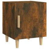 NNEVL Bedside Cabinet Smoked Oak Engineered Wood