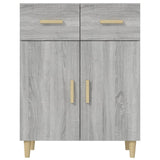 NNEVL Sideboard Grey Sonoma 69.5x34x89 cm Engineered Wood