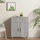 NNEVL Sideboard Grey Sonoma 69.5x34x89 cm Engineered Wood