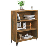 NNEVL Sideboard Smoked Oak 69.5x32.5x90 cm Engineered Wood