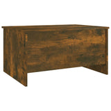NNEVL Coffee Table Smoked Oak 80x55.5x41.5 cm Engineered Wood