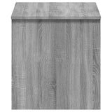 NNEVL Coffee Table Grey Sonoma 102x50.5x52.5 cm Engineered Wood