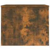 NNEVL Coffee Table Smoked Oak 80x50.5x41.5 cm Engineered Wood
