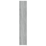 NNEVL CD Cabinets 2 pcs Grey Sonoma 21x16x93.5 cm Engineered Wood
