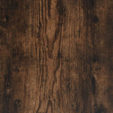 NNEVL Corner Desk Smoked Oak 120x140x75 cm Engineered Wood