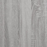 NNEVL Corner Desk Grey Sonoma 120x140x75 cm Engineered Wood