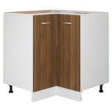 NNEVL Kitchen Cabinet Brown Oak 75.5x75.5x80.5 cm Engineered Wood