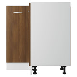 NNEVL Kitchen Cabinet Brown Oak 75.5x75.5x80.5 cm Engineered Wood
