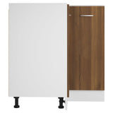 NNEVL Kitchen Cabinet Brown Oak 75.5x75.5x80.5 cm Engineered Wood