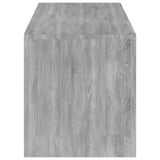 NNEVL TV Cabinet with LED Lights Grey Sonoma 120x35x40 cm