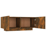 NNEVL TV Cabinet Smoked Oak 100x35x40 cm Engineered Wood