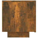 NNEVL TV Cabinet Smoked Oak 100x35x40 cm Engineered Wood