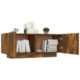 NNEVL TV Cabinet Smoked Oak 100x35x40 cm Engineered Wood