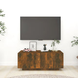NNEVL TV Cabinet Smoked Oak 100x35x40 cm Engineered Wood