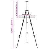 NNEVL Adjustable Display Easel Black Metal