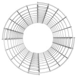 NNEVL Circular Gabion Pole Galvanised Steel Ø30x100 cm