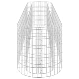 NNEVL Gabion Raised Bed Galvanised Iron 260x50x50 cm