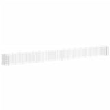 NNEVL Gabion Raised Bed Galvanised Iron 610x50x50 cm