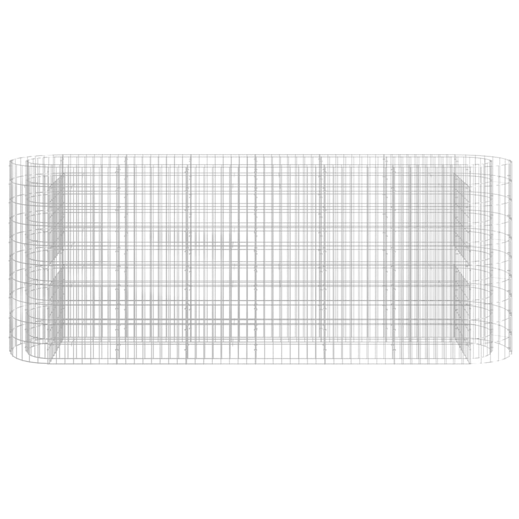Gabion 100x50x100 cm en acier galvanisé avec hélices PRO