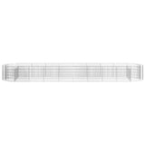 NNEVL Gabion Raised Bed Galvanised Iron 500x100x50 cm