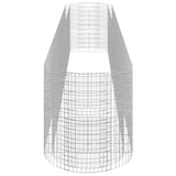 NNEVL Gabion Raised Bed Galvanised Iron 600x100x100 cm
