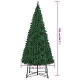NNEVL Artificial Christmas Tree with Stand 500 cm Green